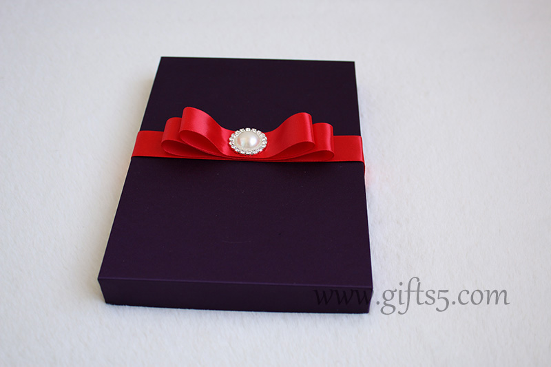 Elegant silk invitation boxes,silk wedding invitation boxes wholesale