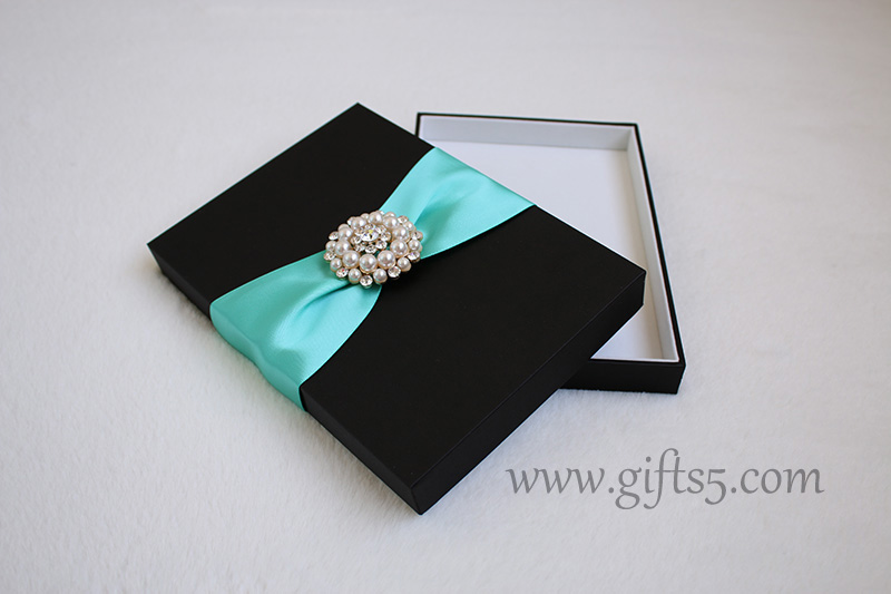 Elegant Wedding invitation boxes,silk boxes for invitations